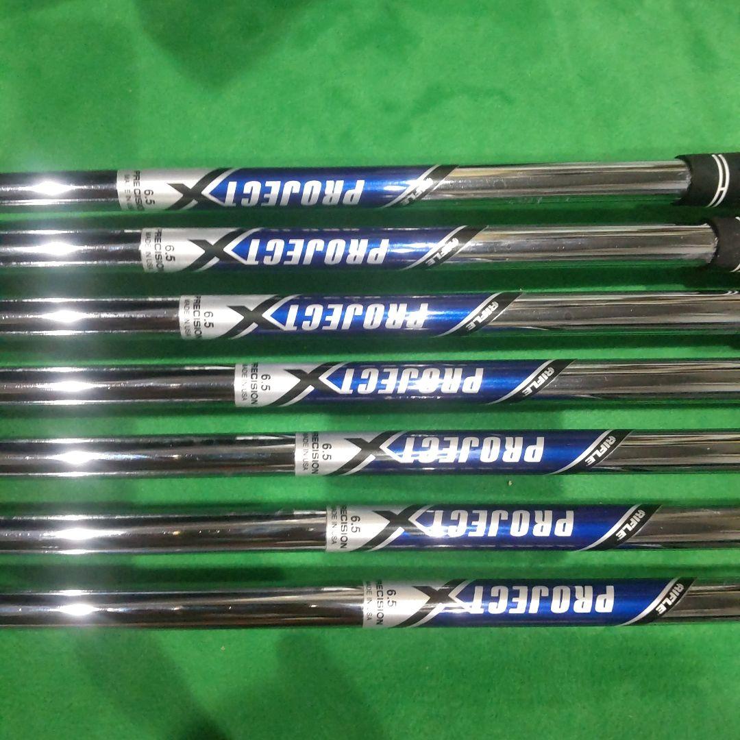 魅力的な価格 美品】T100 (23)アイアン T200 プロジェクトX 6.5 4-PW クラブ