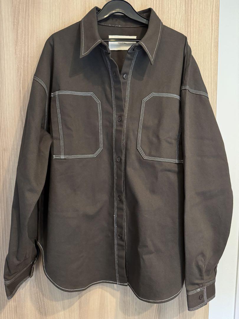 TODAYFUL Cottontwill Over Shirts正規品未使用