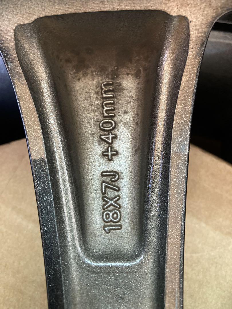 jeep MK49コンパス純正アルミホイール18インチ