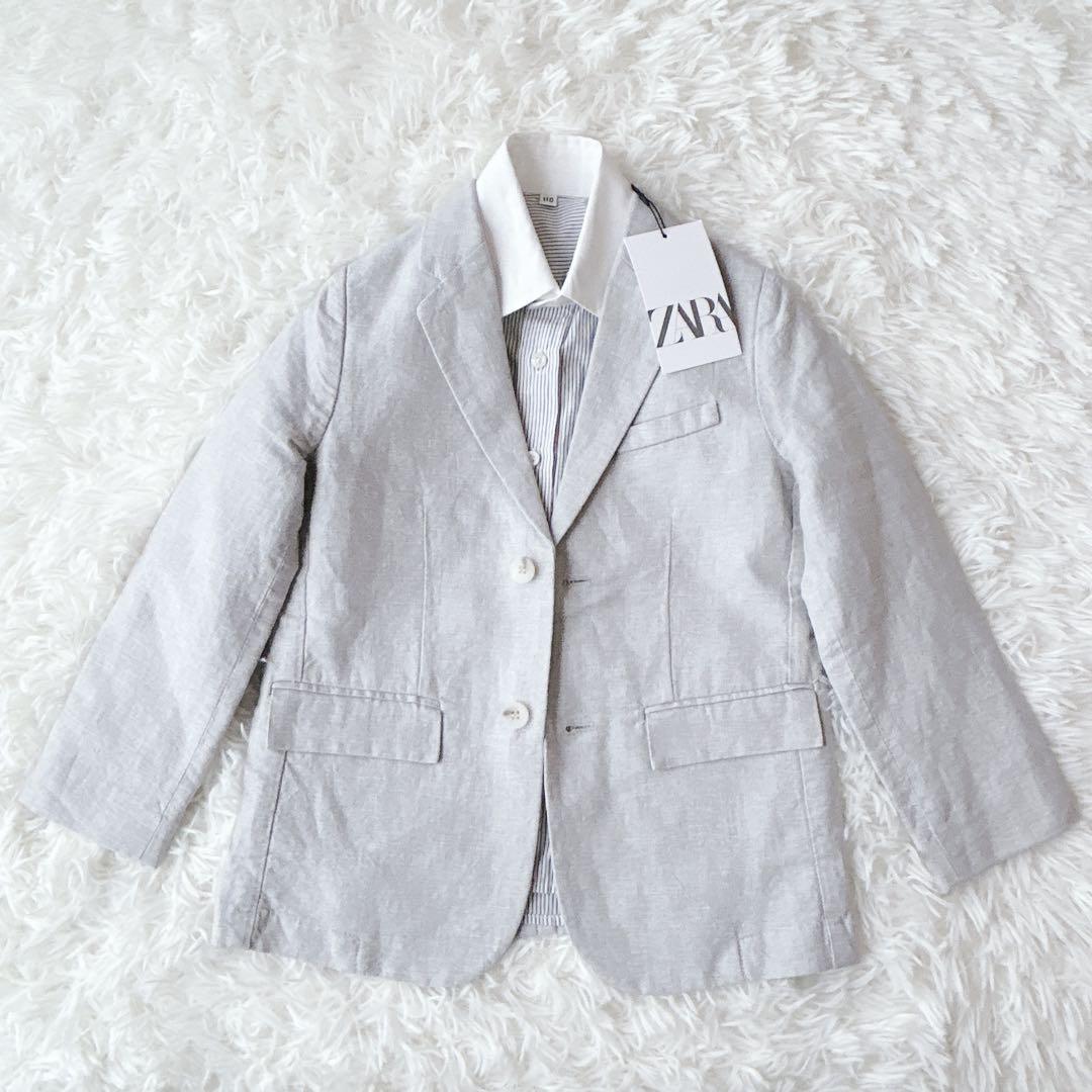 新品　ZARA フォーマルスーツ 116cm 3点セット　入学式