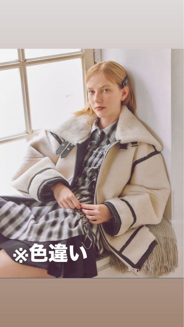 未使用FURFURムートンコート 未使用FURFURムートンコート