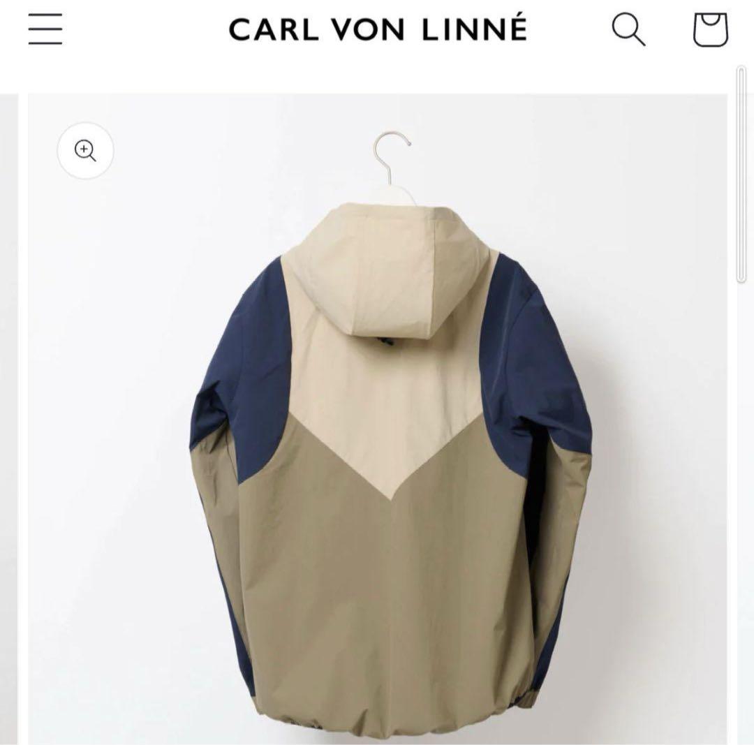 カールフォンリンネ ブルゾン ベージュネイビー L 中田敦彦 福田萌 カールフォンリンネ ブルゾン ベージュネイビー L 中田敦彦 福田萌