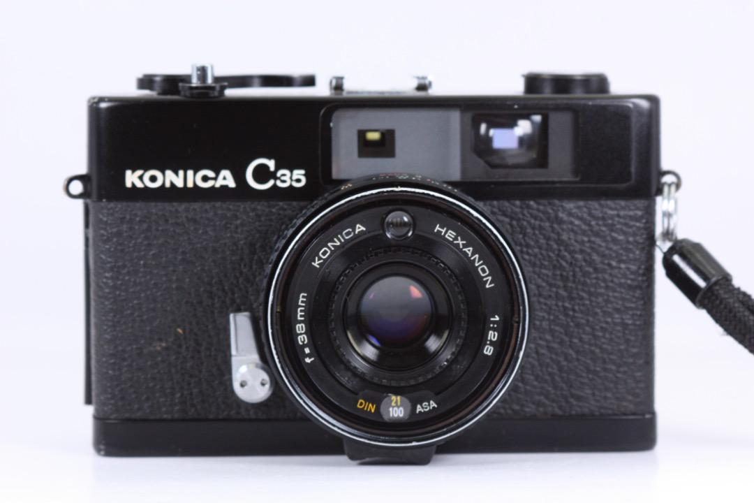 KONICA C35(人気のブラック/フルメンテナンス済み)#388