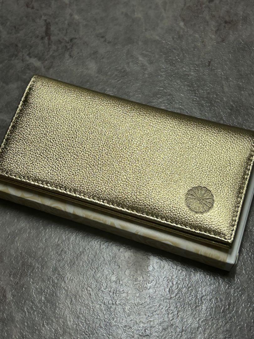 新品　皇居限定販売　ゴールド　長財布　開運