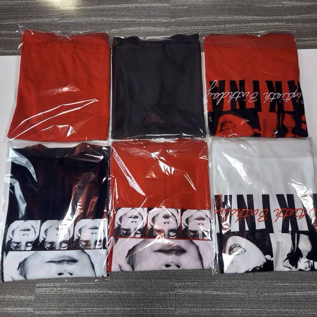 新品未開封　中森明菜　ALDEA　FC　期間限定　還暦　Tシャツ　6枚セット　L 新品未開封 中森明菜 ALDEA FC 期間限定 還暦 Tシャツ 6枚セット
