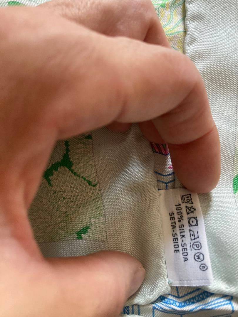 美品 HERMES エルメス カレウォシュ90 フォーブル トロピカル スカーフ