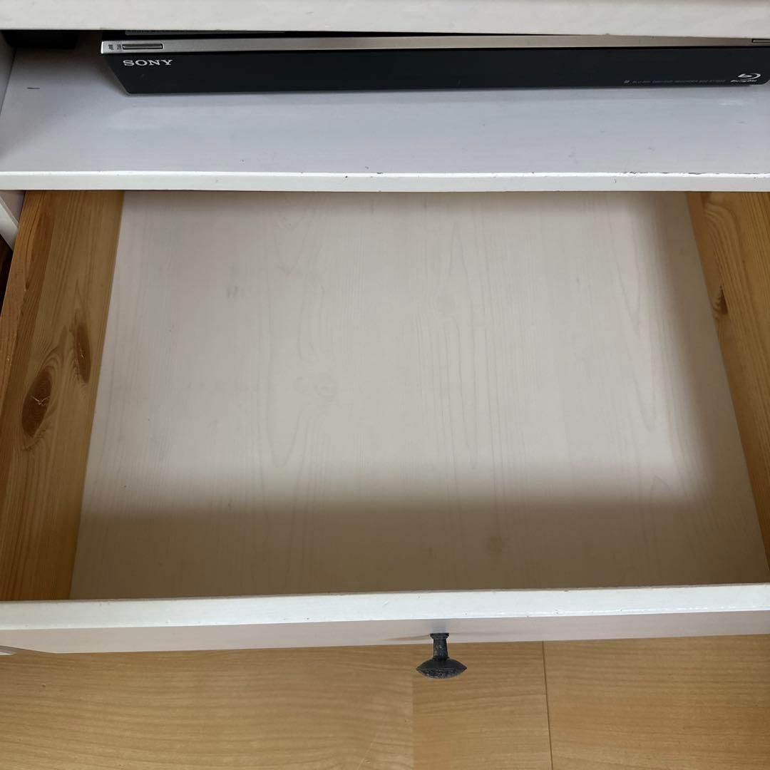 IKEA 廃盤 ヘムネス テレビ台 TVボード ホワイト