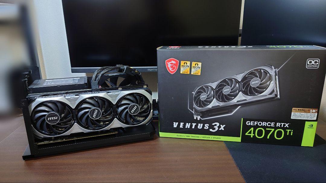 MSI GeForce RTX 4070 Ti VENTUS 3X 12G OC