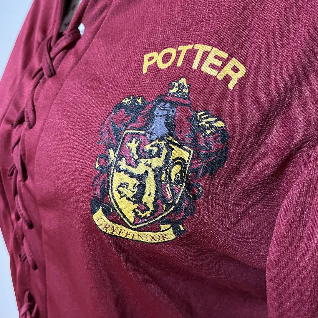よく見る「芸能人が愛用 ハリーポッター グリフィンドール クディッチ コスプレ 衣装 赤 Tシャツ・アパレル