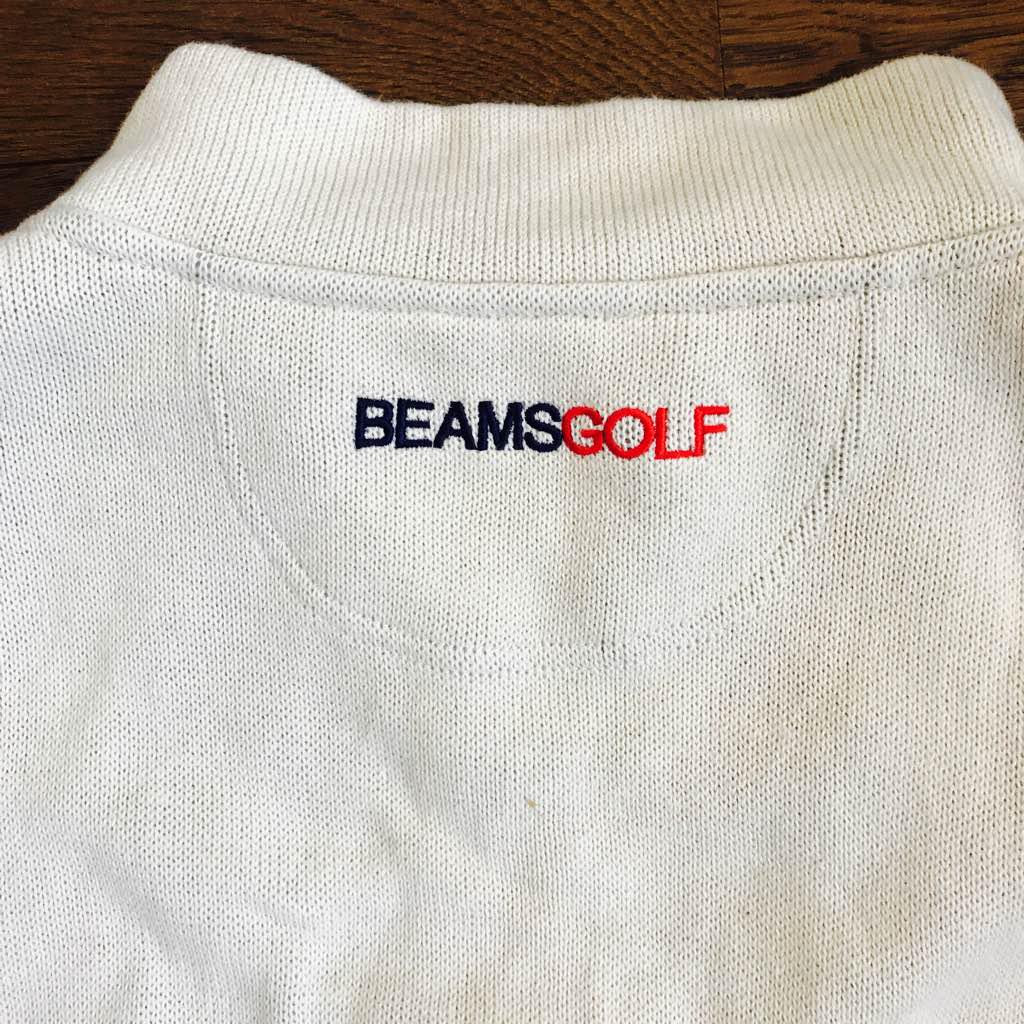 BEAMS GOLF/ビームス ゴルフ ジップベスト L - メルカリ