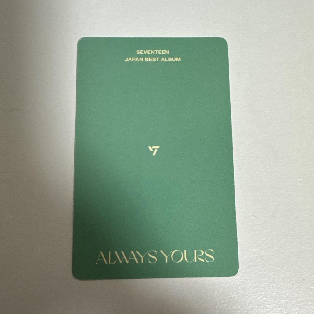 ジョンハン SEVENTEEN ALWAYS YOURS C盤 トレカ