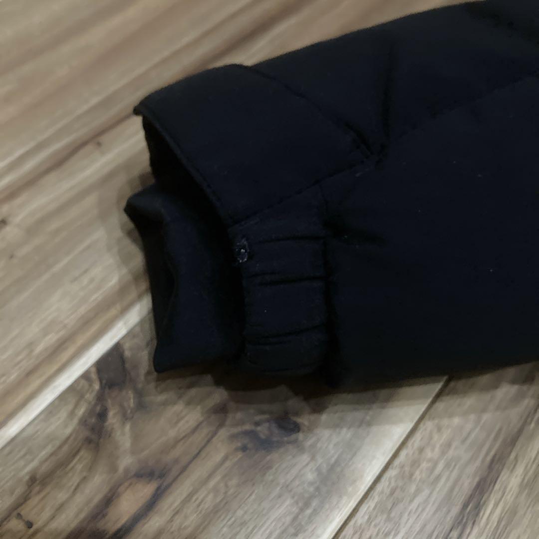 希少　人気　ノースフェイス　ロング　コート　ダウン　ジャケット　ブラック　キッズ