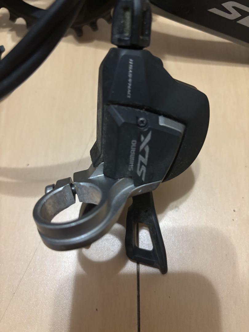 Shimano-deore SLX-自転車用シフトレバー,チェーン付きリア