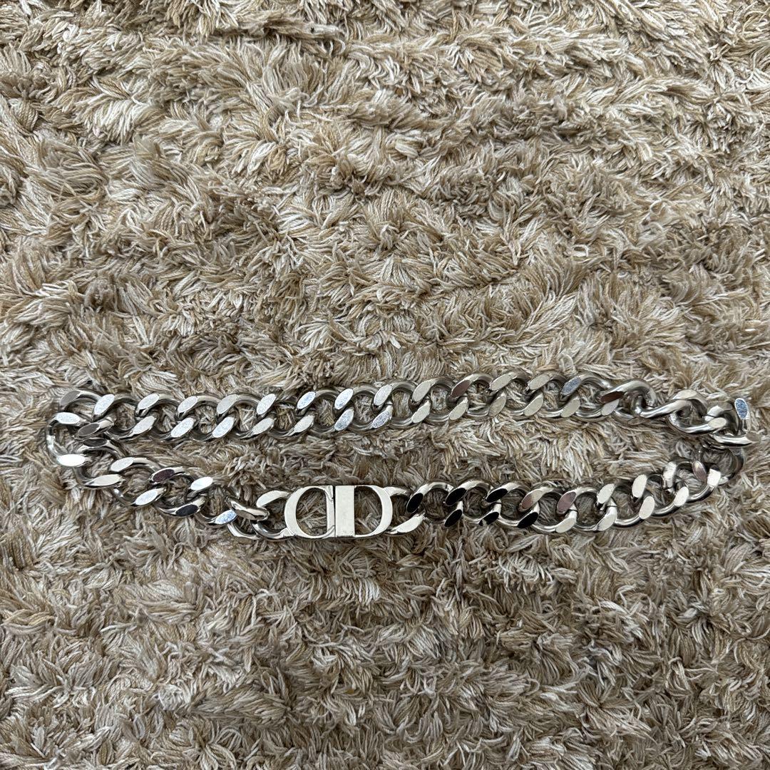 DIOR HOMME ディオールオム CDアイコン チェーンリンク ネックレス