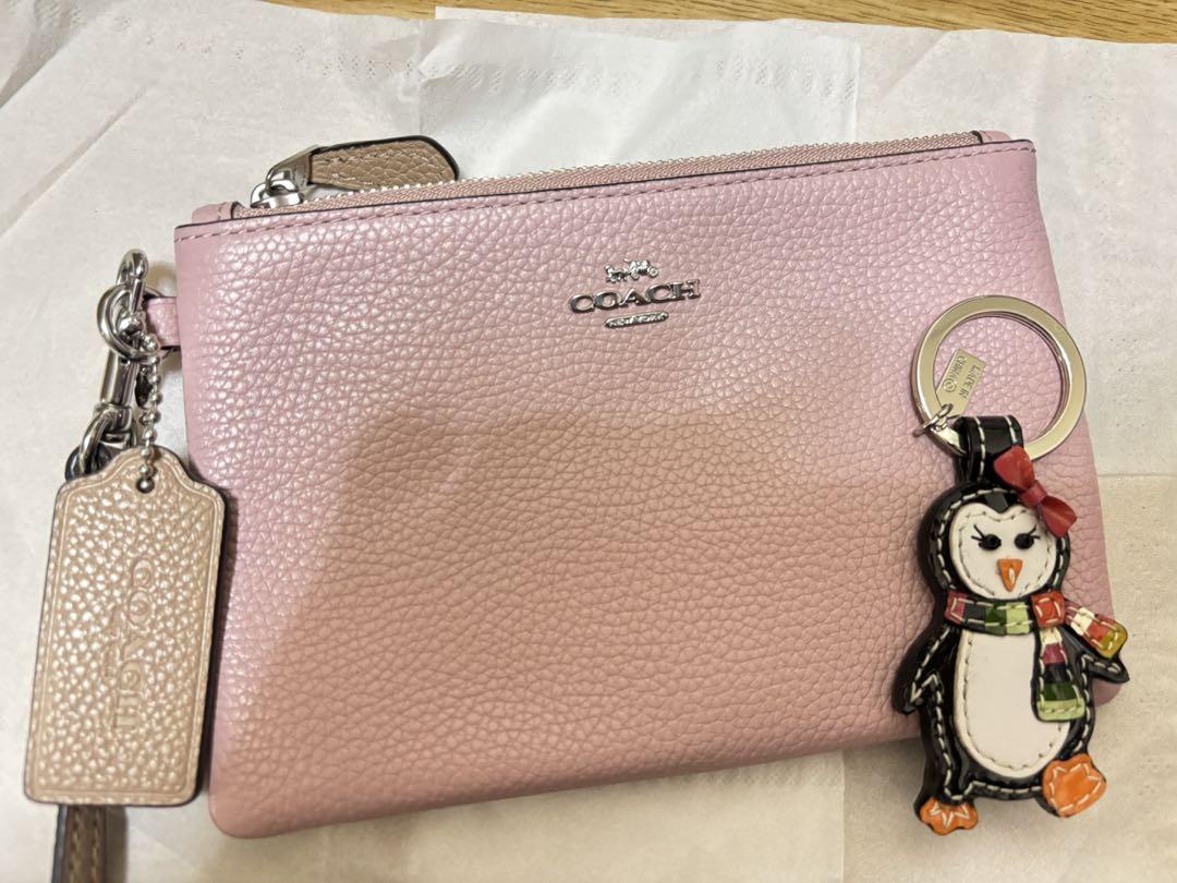 COACH コーチ キーリング キーホルダー ペンギン　ポーチ