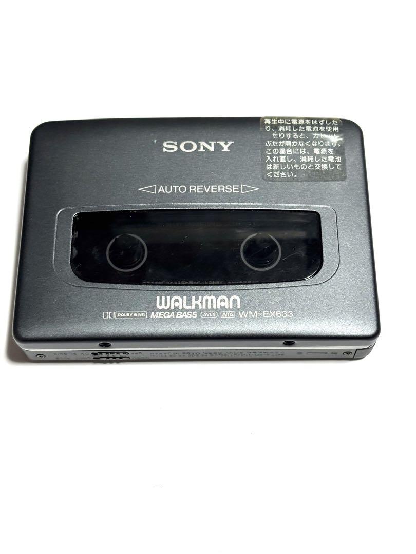 SONY カセットウォークマン WM-EX633 整備品 本体のみ - メルカリ
