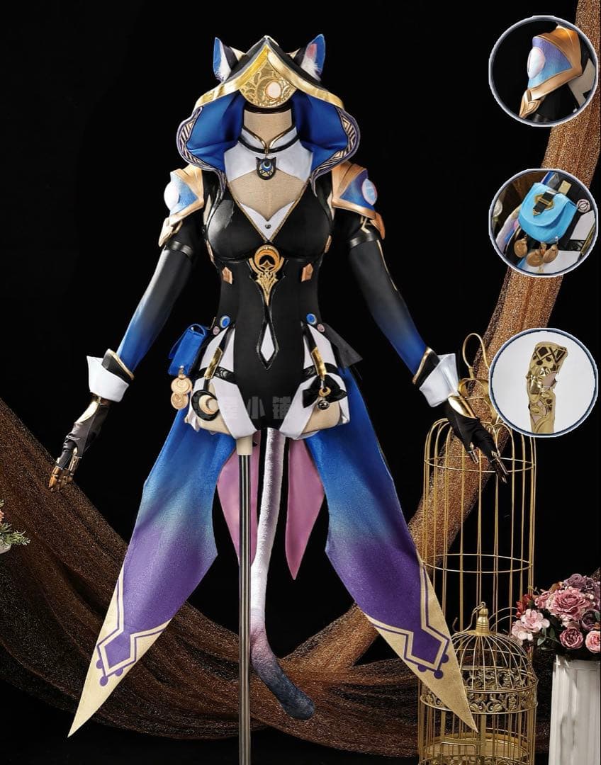 崩壊スターレイル サフェル コスプレ衣装 フルセット