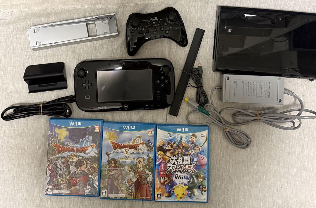 任天堂 Wii U 本体 ソフト3つ