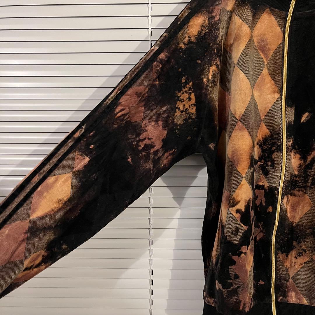 激レア 古着 FRED PERRY ブリーチ加工 トラックジャケット ジャージ 激レア 古着 FRED PERRY ブリーチ加工 トラックジャケット ジャージ