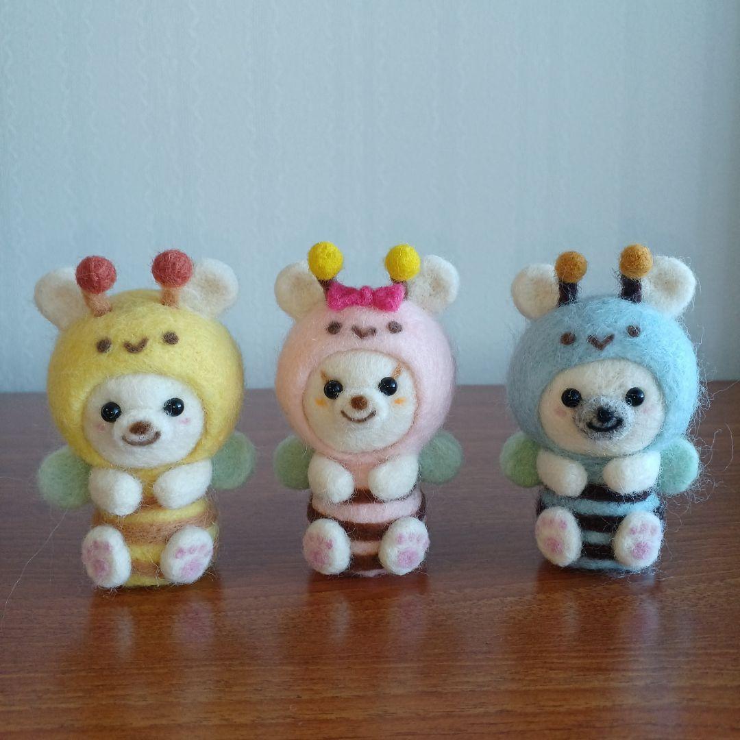 いちごくまちゃん　羊毛フェルト hqdefault.jpg