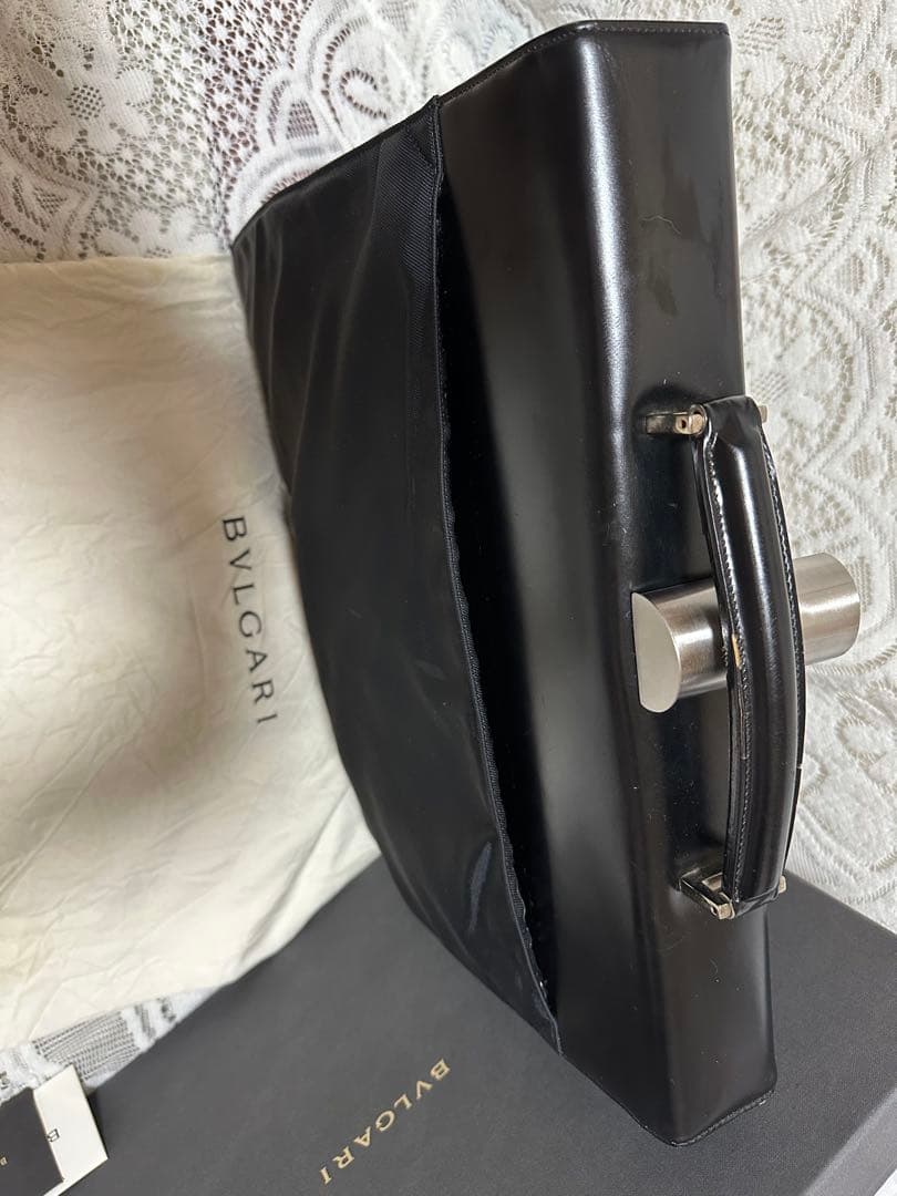 BVLGARI ブルガリのブリーフケース　ブラック
