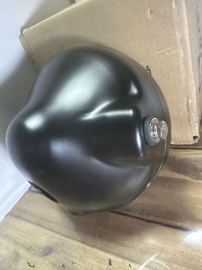 新品/極上/当時物シビエスーパーオスカー180πシビエ凹みレンズ付きヘッドライト