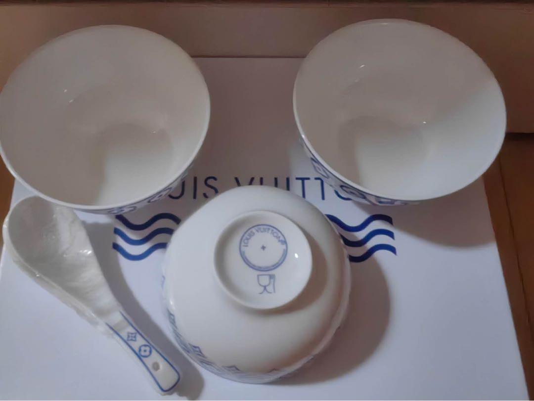 ルイヴィトン茶碗3個