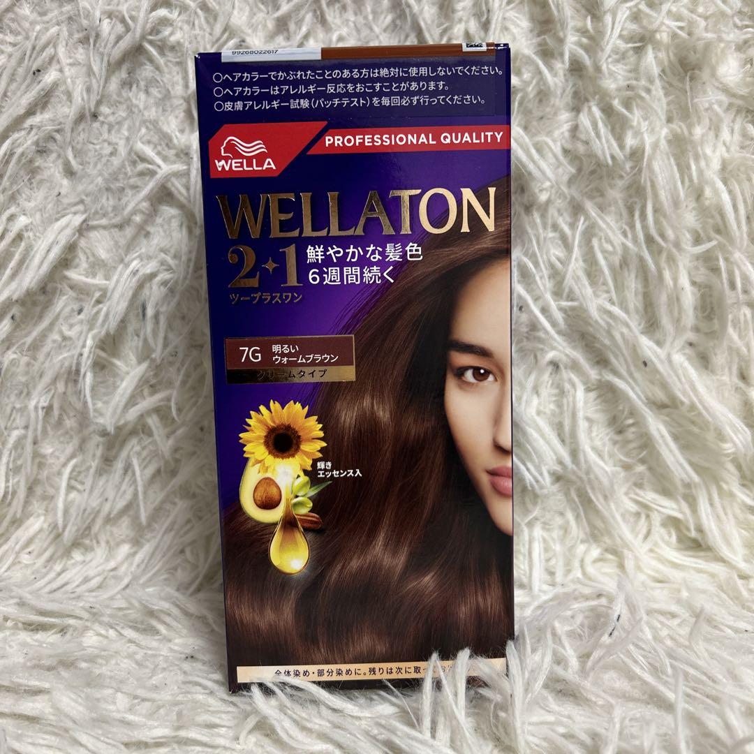 Wella WELLATON 2+1 7G ヘアカラー