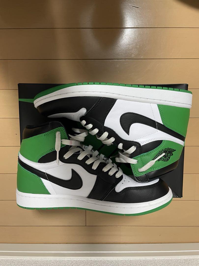 Nike Air Jordan 1 グリーン/ホワイト/ブラック セルティックス Nike Air Jordan 1 グリーン/ホワイト/ブラック セルティックス