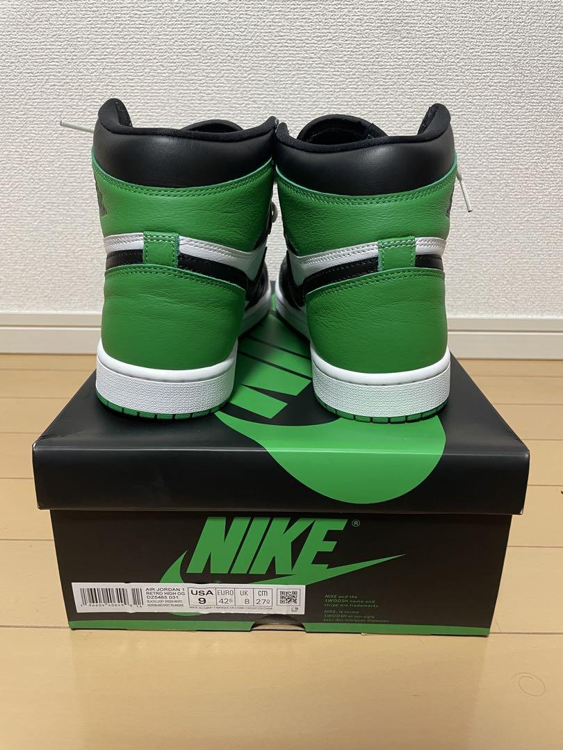 Nike Air Jordan 1 グリーン/ホワイト/ブラック セルティックス Nike Air Jordan 1 グリーン/ホワイト/ブラック セルティックス
