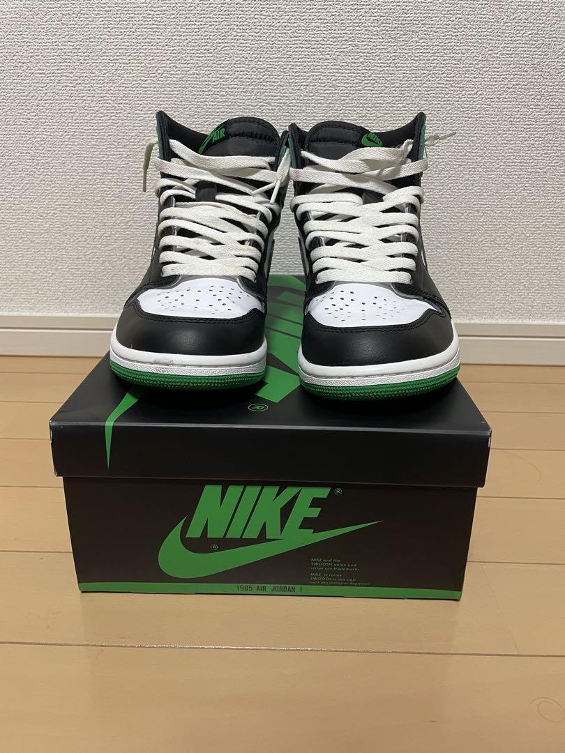 Nike Air Jordan 1 グリーン/ホワイト/ブラック セルティックス Nike Air Jordan 1 グリーン/ホワイト/ブラック セルティックス