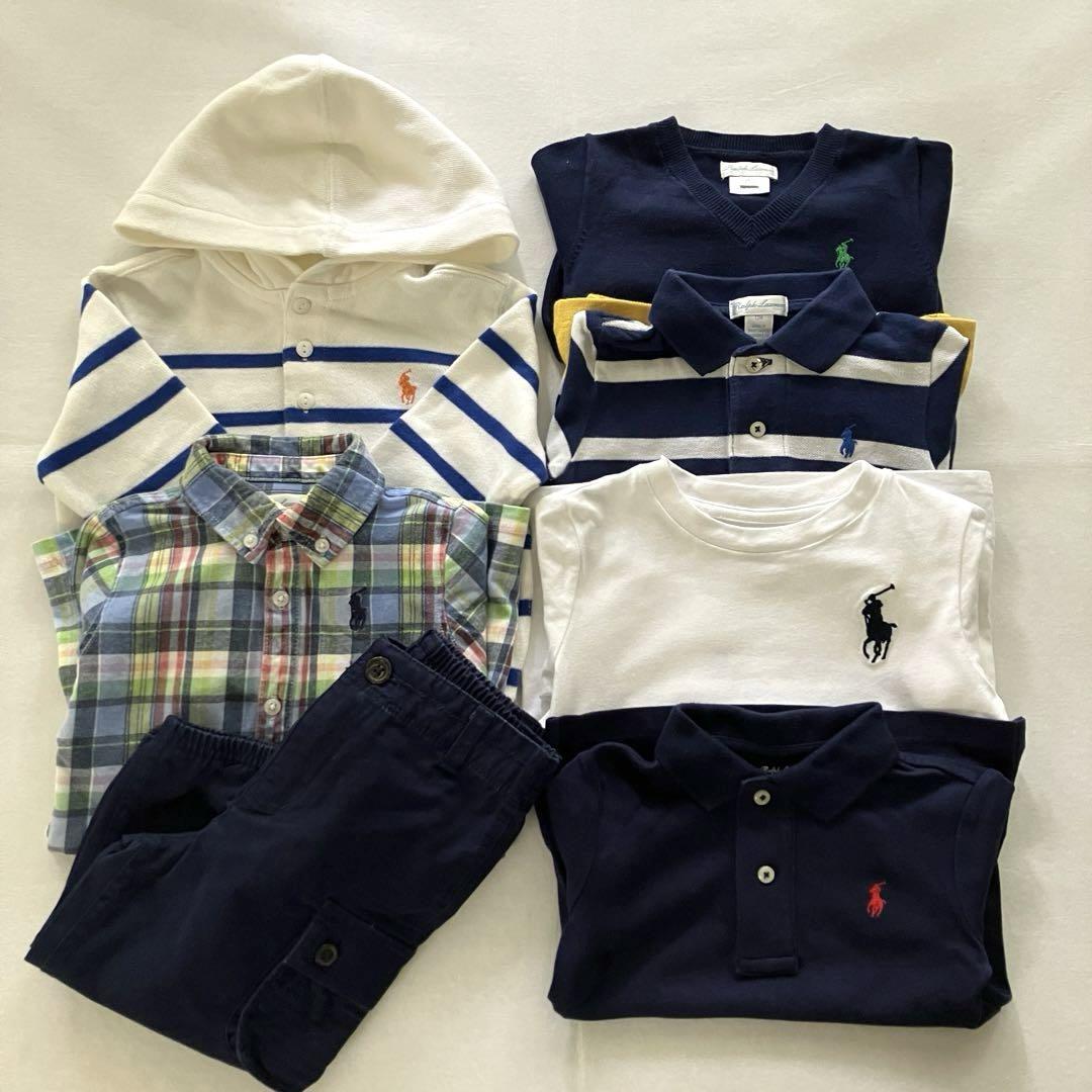 ラルフローレン　トップス　パンツ　まとめ売り　75   80 ラルフローレン トップス パンツ まとめ売り 80 - メルカリ