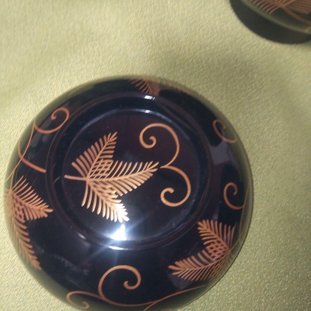 希少 輪島塗 大向高洲堂 松沈金 煮物椀 5客 雑煮椀 合鹿椀 天然木 漆 高級 希少 輪島塗 大向高洲堂 松沈金 煮物椀 5客 雑煮椀 合鹿