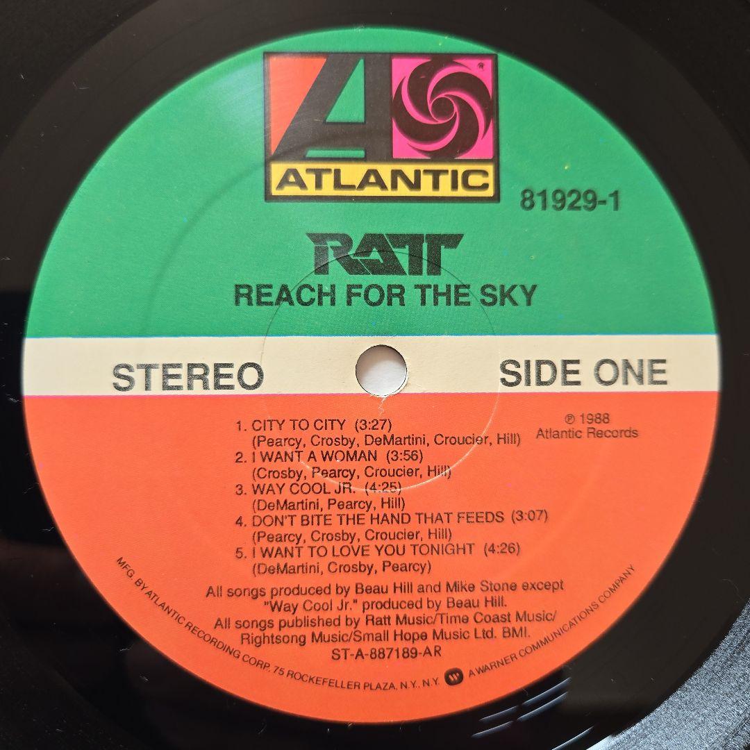 RATT アメリカオリジナル盤2枚セットレコード
