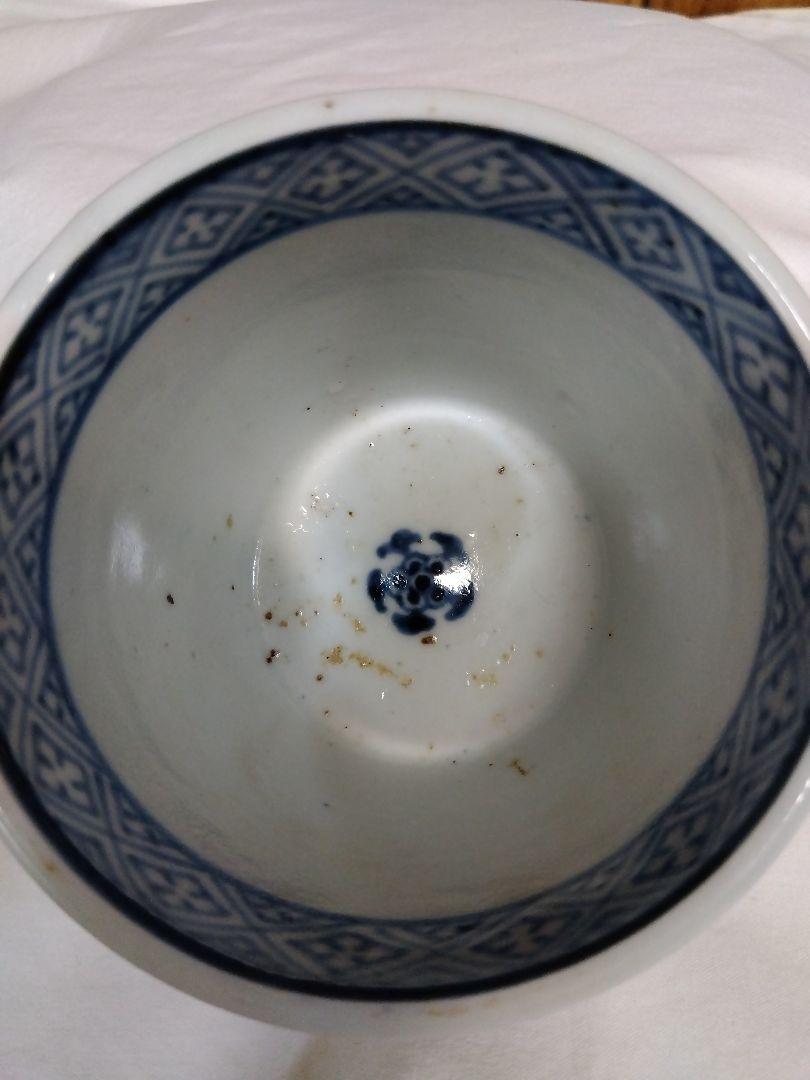 伊万里焼 蕎麦猪口 染付 古伊万里