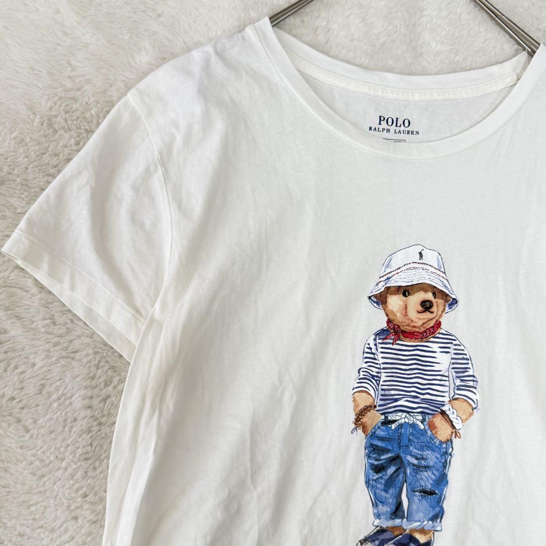 ポロラルフローレンPOLO ポロベア 半袖Tシャツ 人気 美品 M