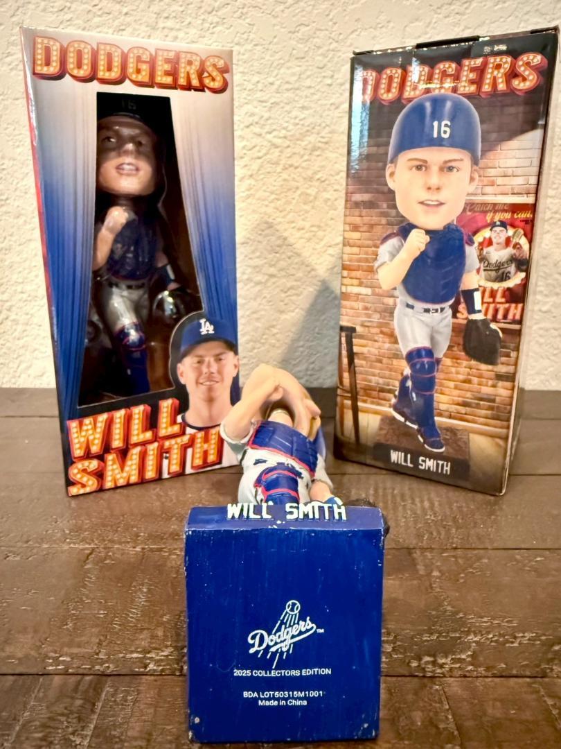 【非売品・限定品】LA Dodgersドジャース ウィル・スミス ボブルヘッド