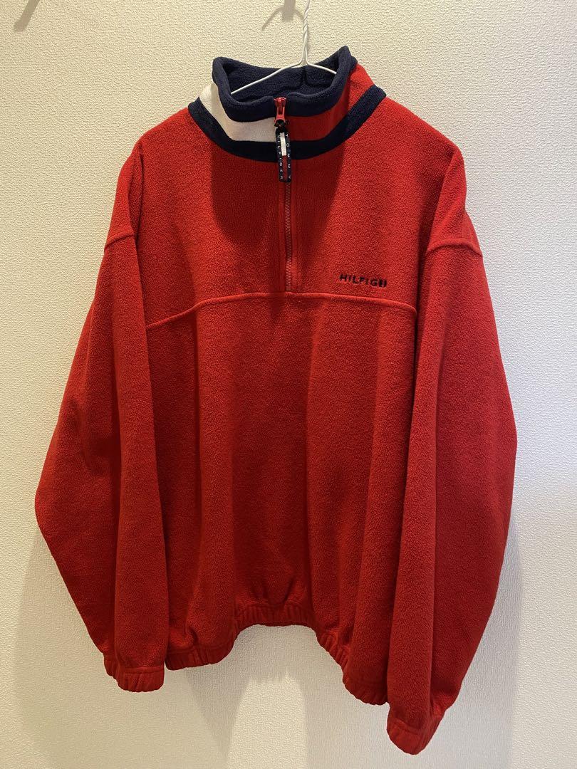 90s TOMMY HILFIGER プルオーバーフリース