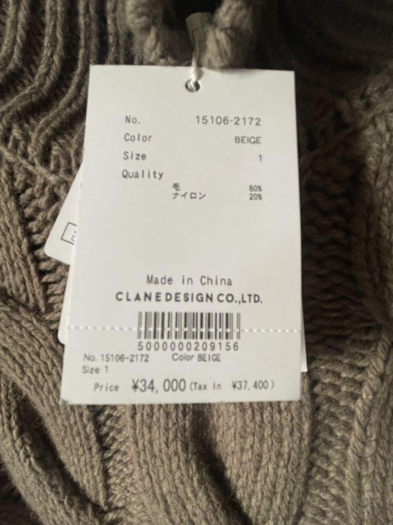 CLANE セーター　新品　タグ付き