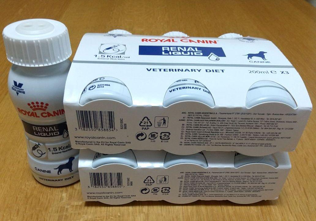 ロイヤルカナン　食事療法食　犬用　腎臓サポート　リキッド 200ml　７本 ドッグフード