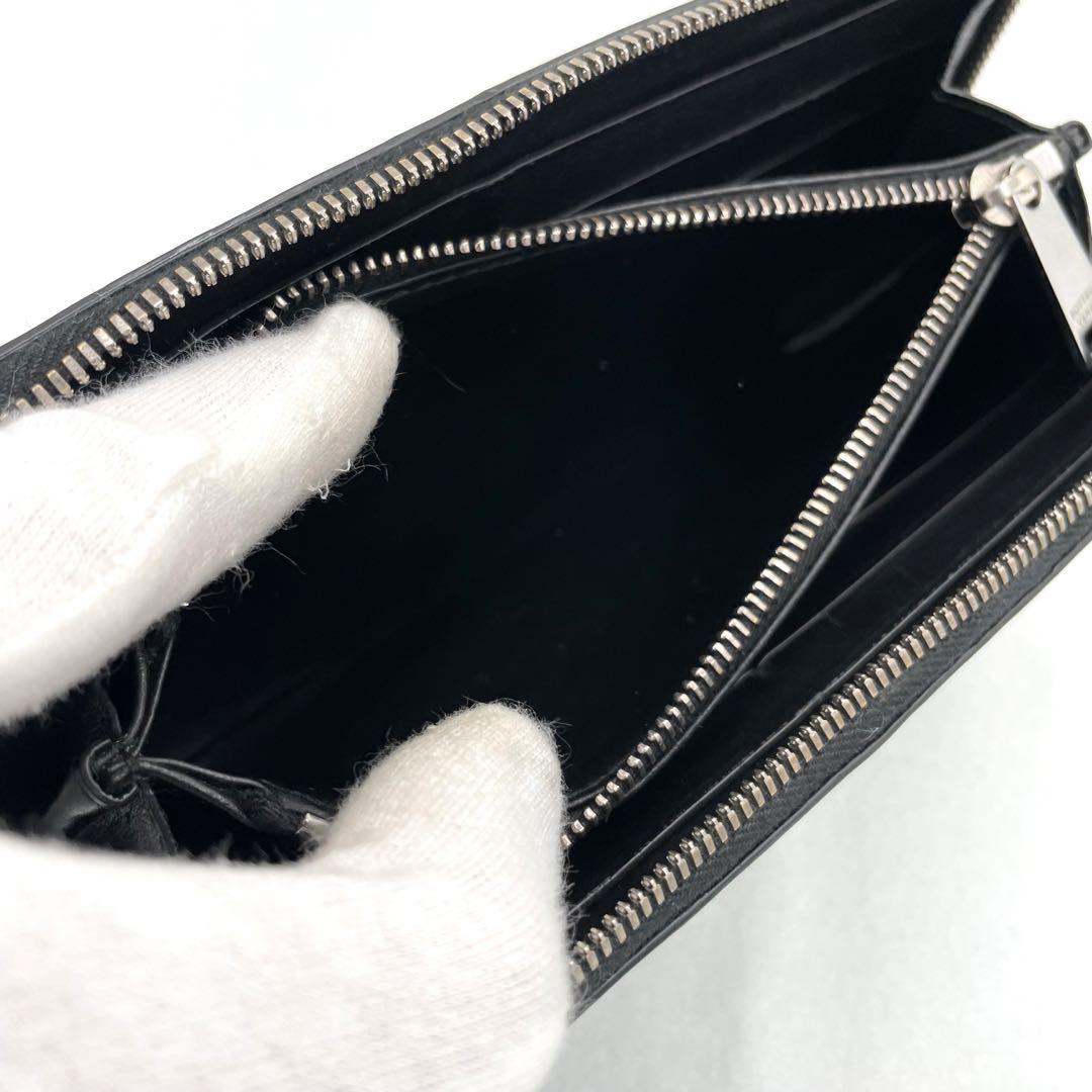 美品✨ ボッテガヴェネタ ラウンドファスナー 長財布 パデット