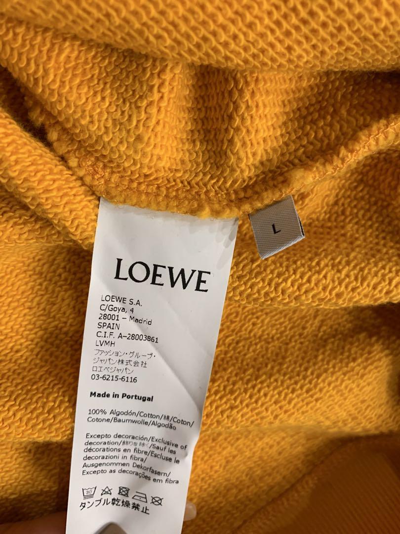 LOEWE 【レア】アナグラム刺繍ロゴ クルーネックスウェット【あんしん鑑定付】 LOEWE 【レア】アナグラム刺繍ロゴ クルーネックスウェット