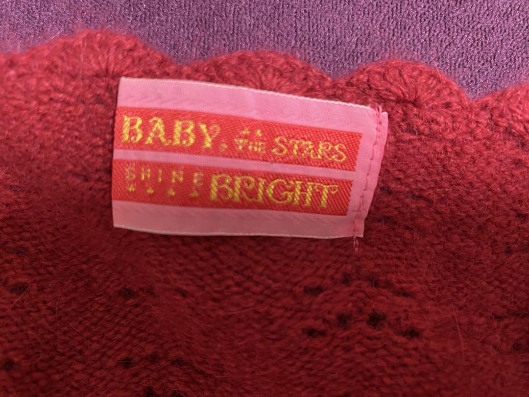 BABY, THE STARS SHINE BRIGHTいちごニットカーディガン