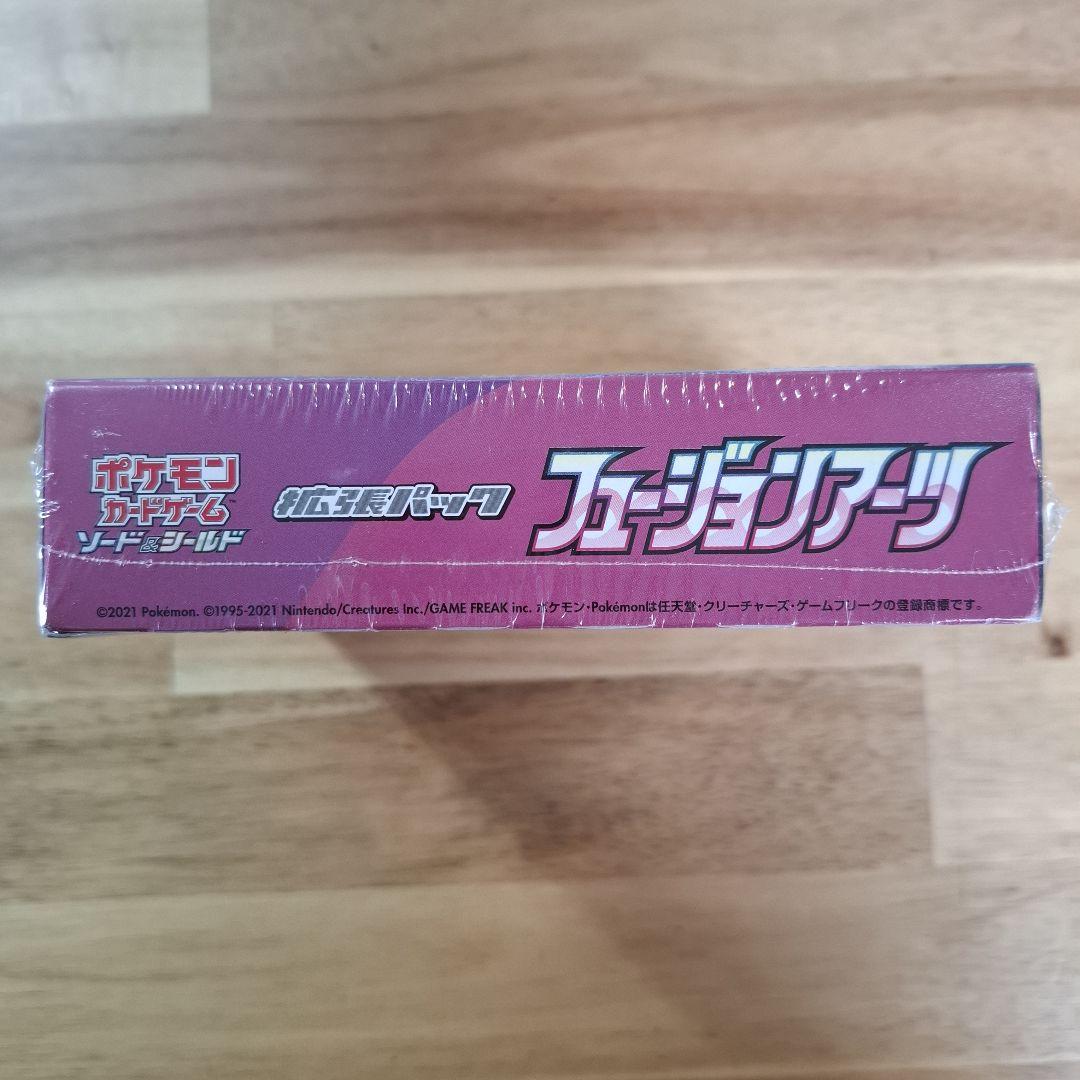 ポケモンカード フュージョンアーツ BOX シュリンク付き
