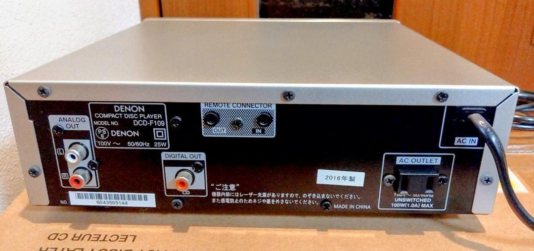 DENON DCD-F109 CDプレーヤー