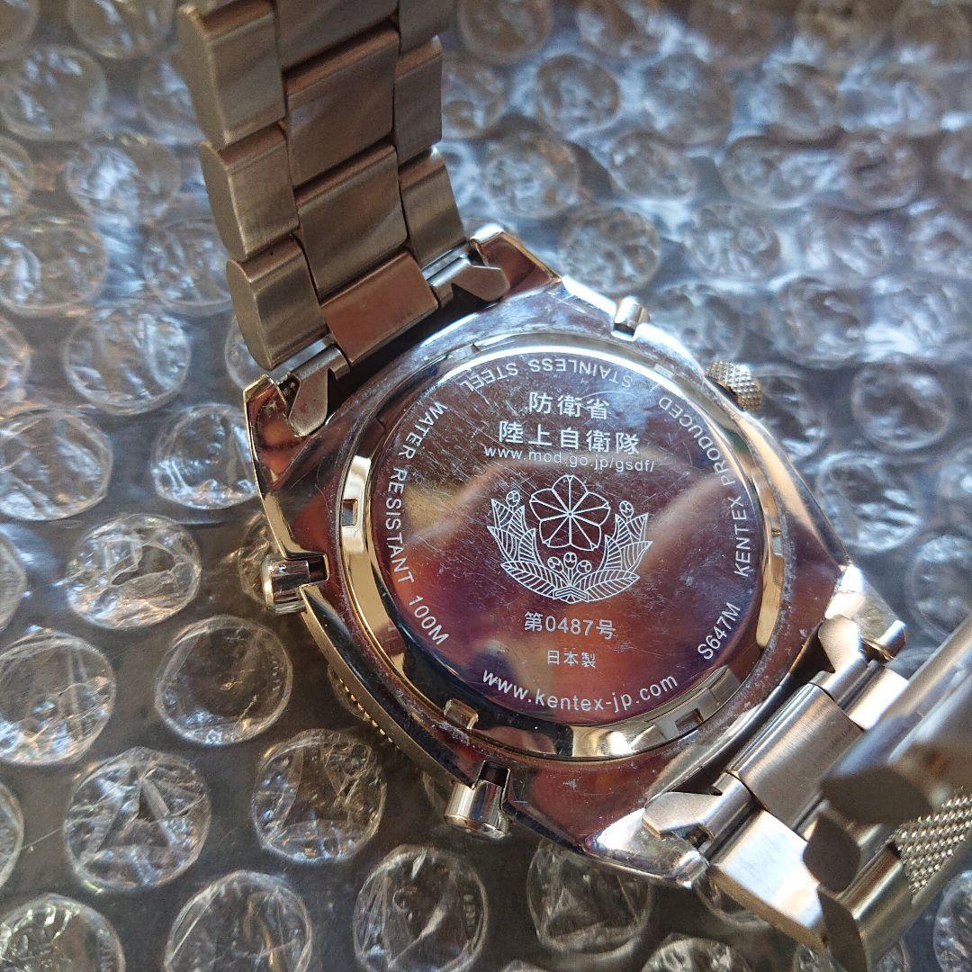 Kentex JGSDF JAPAN 腕時計クォーツ グリーン デジアナ美品稼働 Kentex JGSDF JAPAN 腕時計クォーツ グリーン デジアナ美品稼働