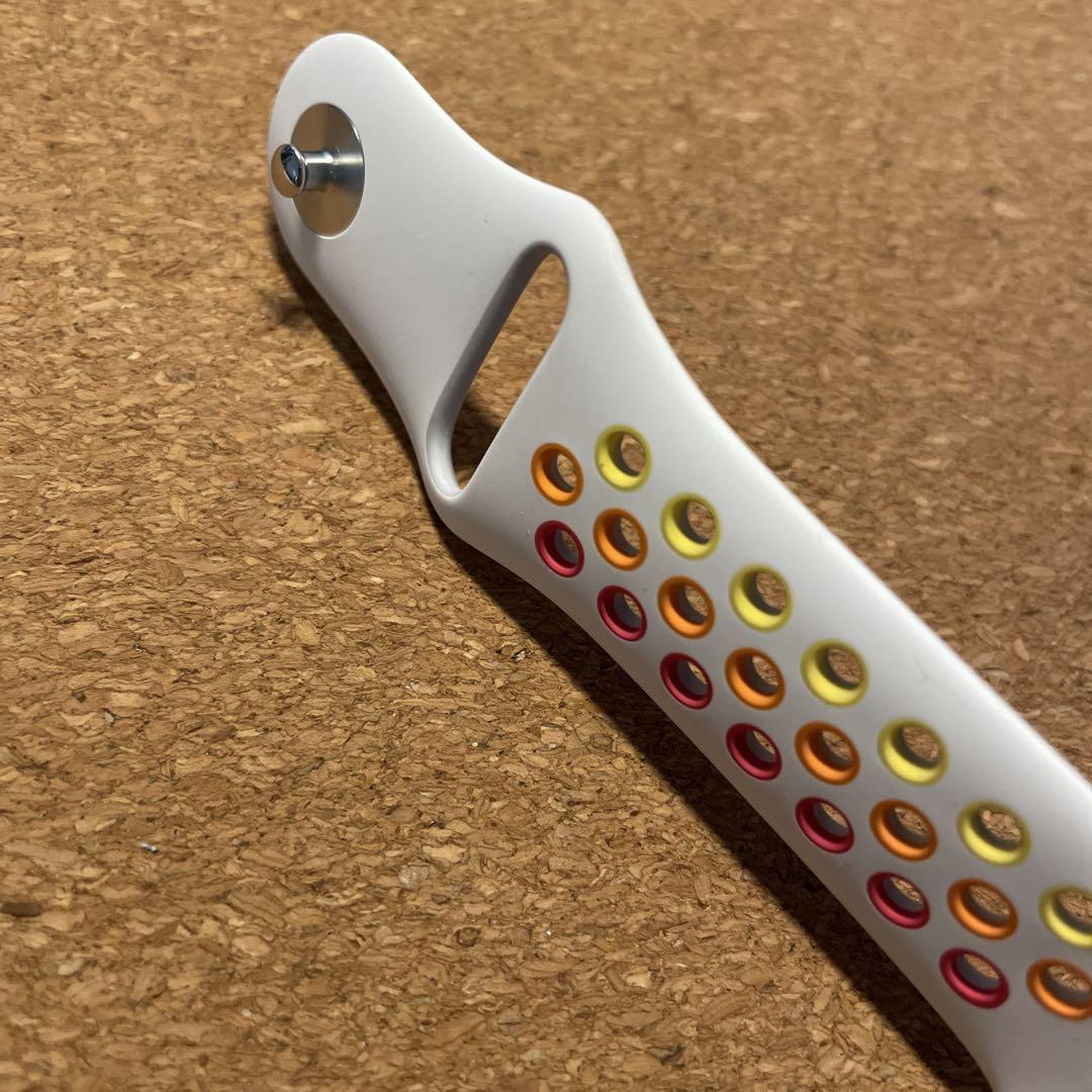 Apple Watch プライドエディション NIKEスポーツバンド(40mm) Genuine Apple Nike 44mm/45mm/46mm Nylon Sport Loop Watch