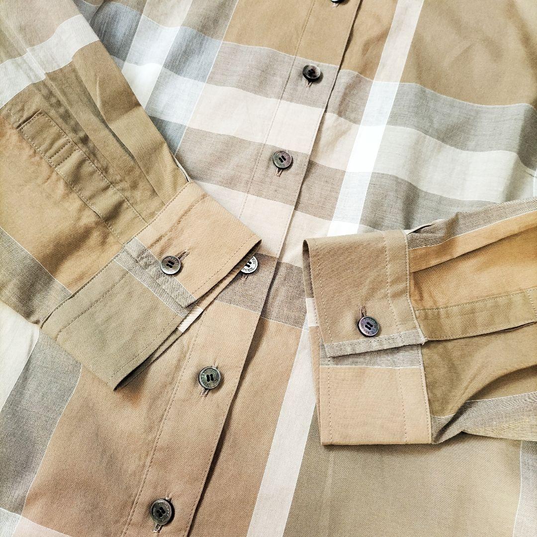 【美品】BURBERRY LONDON ブラウス メガチェック 大きいサイズ