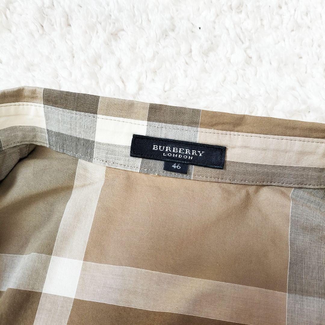 【美品】BURBERRY LONDON ブラウス メガチェック 大きいサイズ