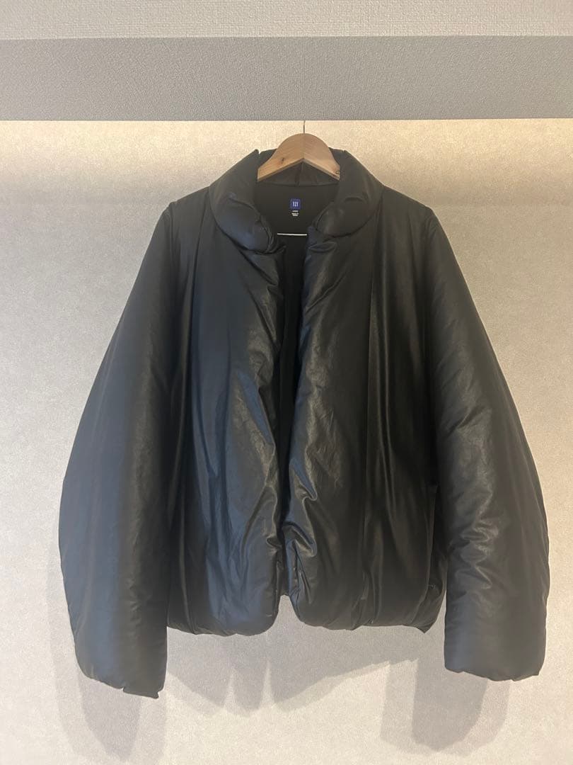 YZY ブラック ダウンジャケット Lサイズ